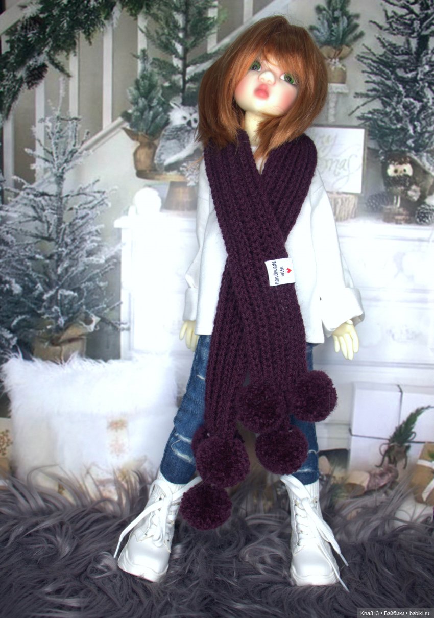 Про шарфики. Много-много шарфов | Бэйбики Про шарфики. Много-много шарфов