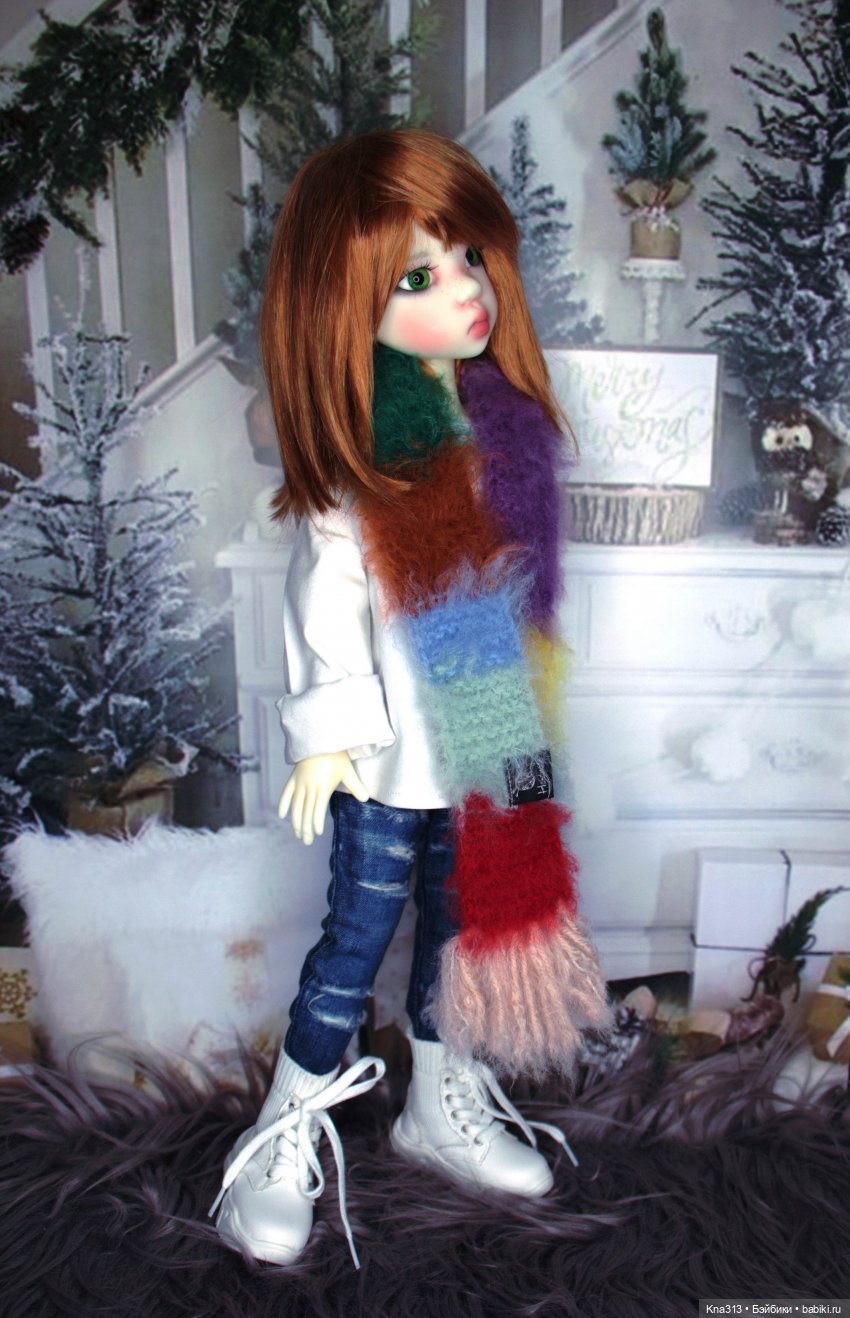 Про шарфики. Много-много шарфов | Бэйбики Про шарфики. Много-много шарфов