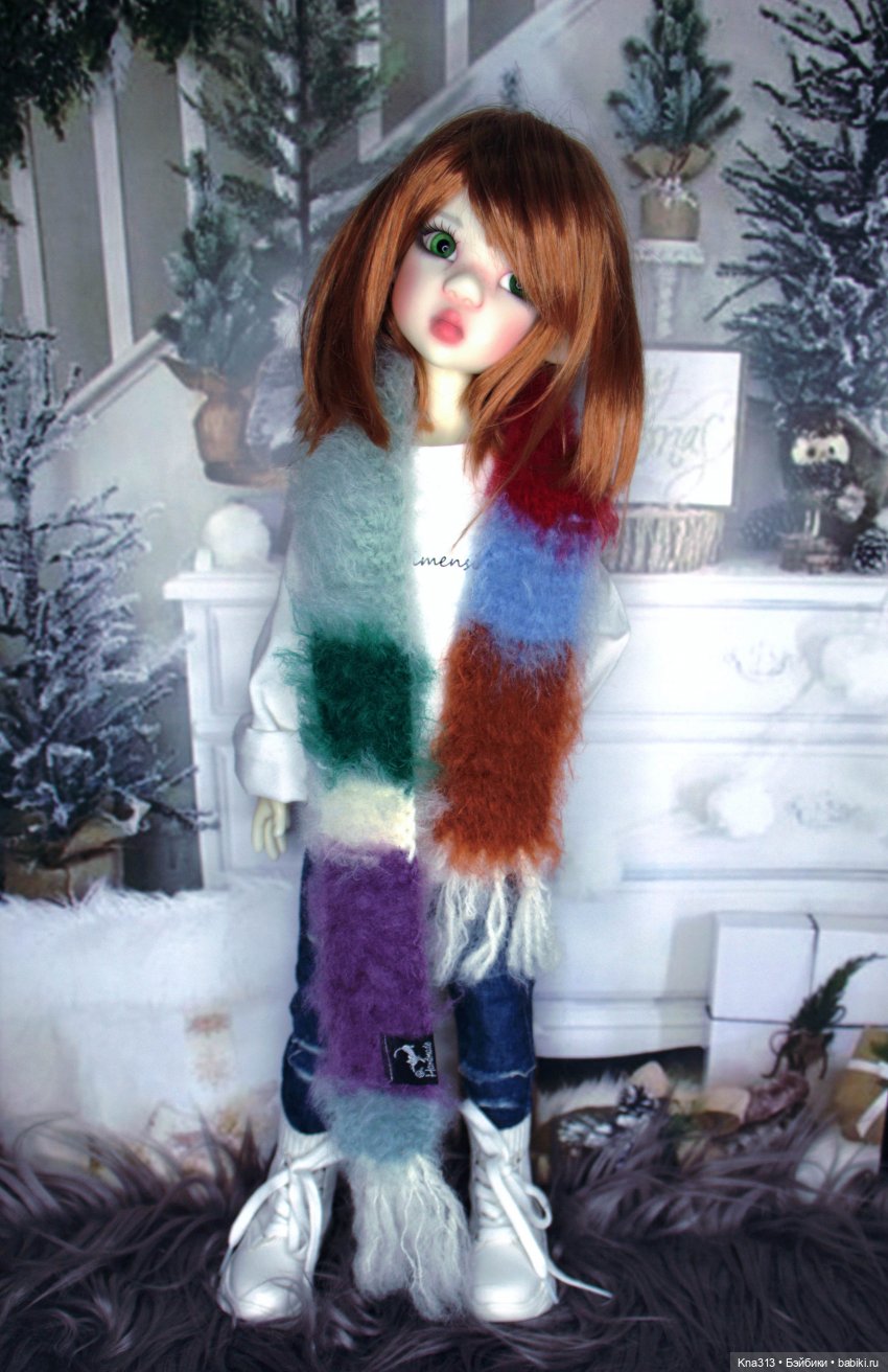 Про шарфики. Много-много шарфов | Бэйбики Про шарфики. Много-много шарфов