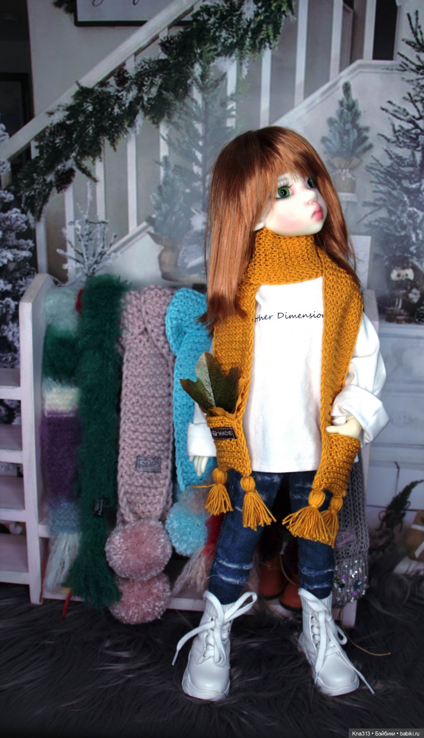 Про шарфики. Много-много шарфов | Бэйбики Про шарфики. Много-много шарфов (фото 3)