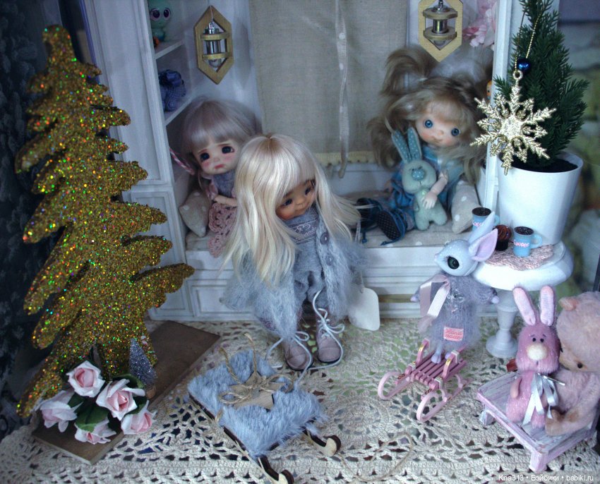 Один день из жизни обитателей моего кукольного домика.❄ ❄ ❄ (фото 8)