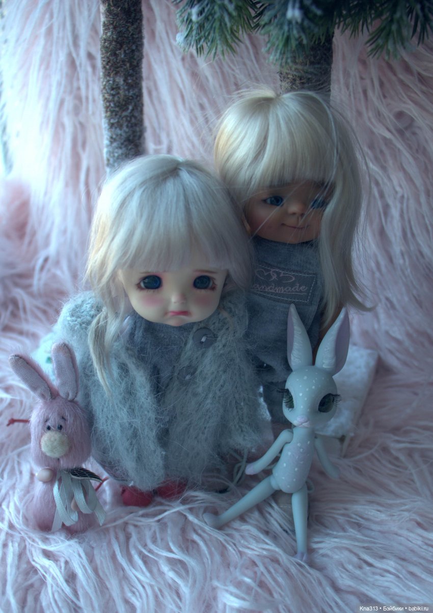 Один день из жизни обитателей моего кукольного домика.❄ ❄ ❄