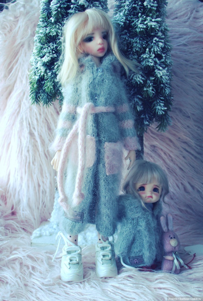 Один день из жизни обитателей моего кукольного домика.❄ ❄ ❄