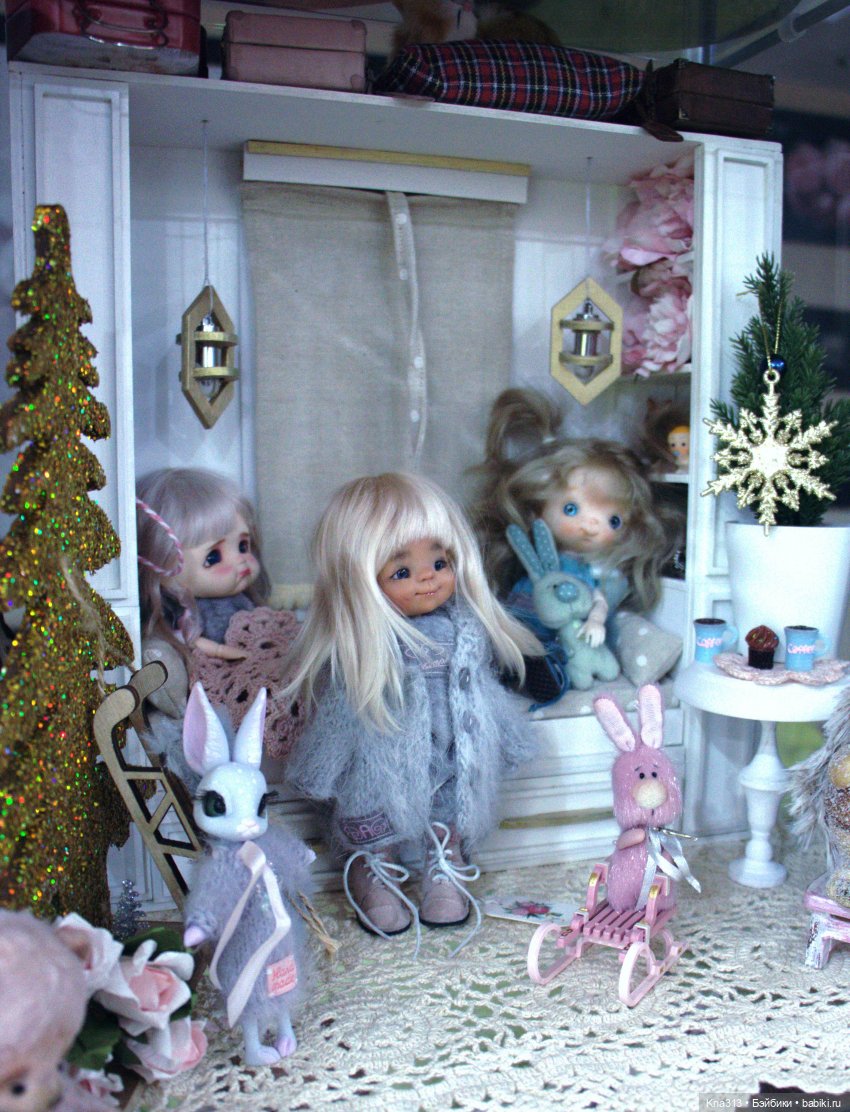 Один день из жизни обитателей моего кукольного домика.❄ ❄ ❄ (фото 4)