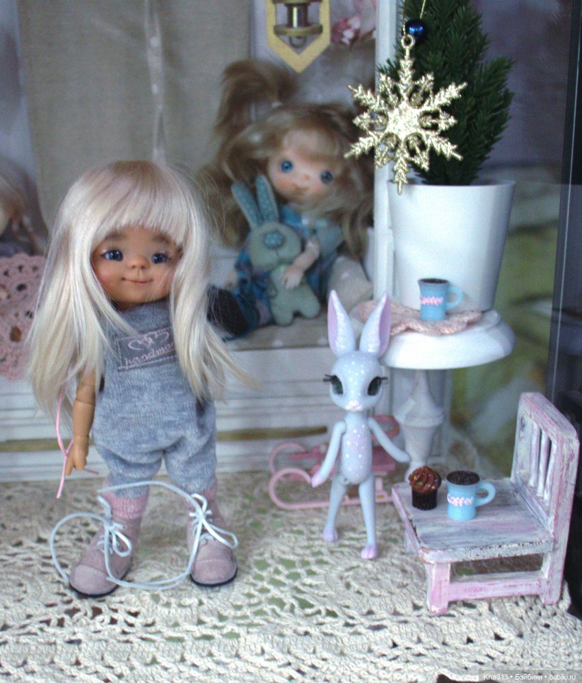Один день из жизни обитателей моего кукольного домика.❄ ❄ ❄ (фото 10)