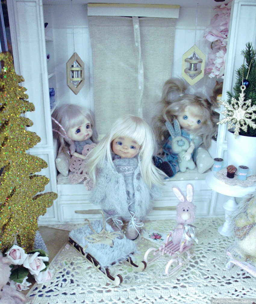 Один день из жизни обитателей моего кукольного домика.❄ ❄ ❄ (фото 5)