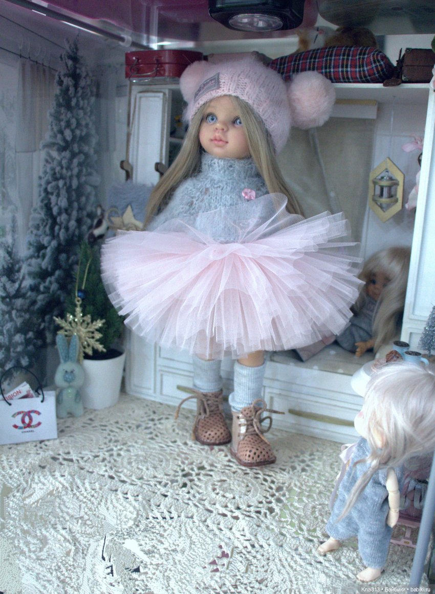 Один день из жизни обитателей моего кукольного домика.❄ ❄ ❄