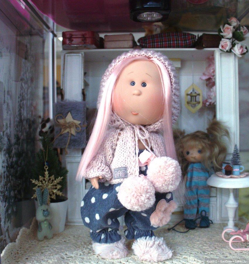 Один день из жизни обитателей моего кукольного домика.❄ ❄ ❄