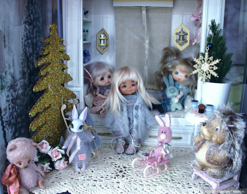Один день из жизни обитателей моего кукольного домика.❄ ❄ ❄ (фото 2)