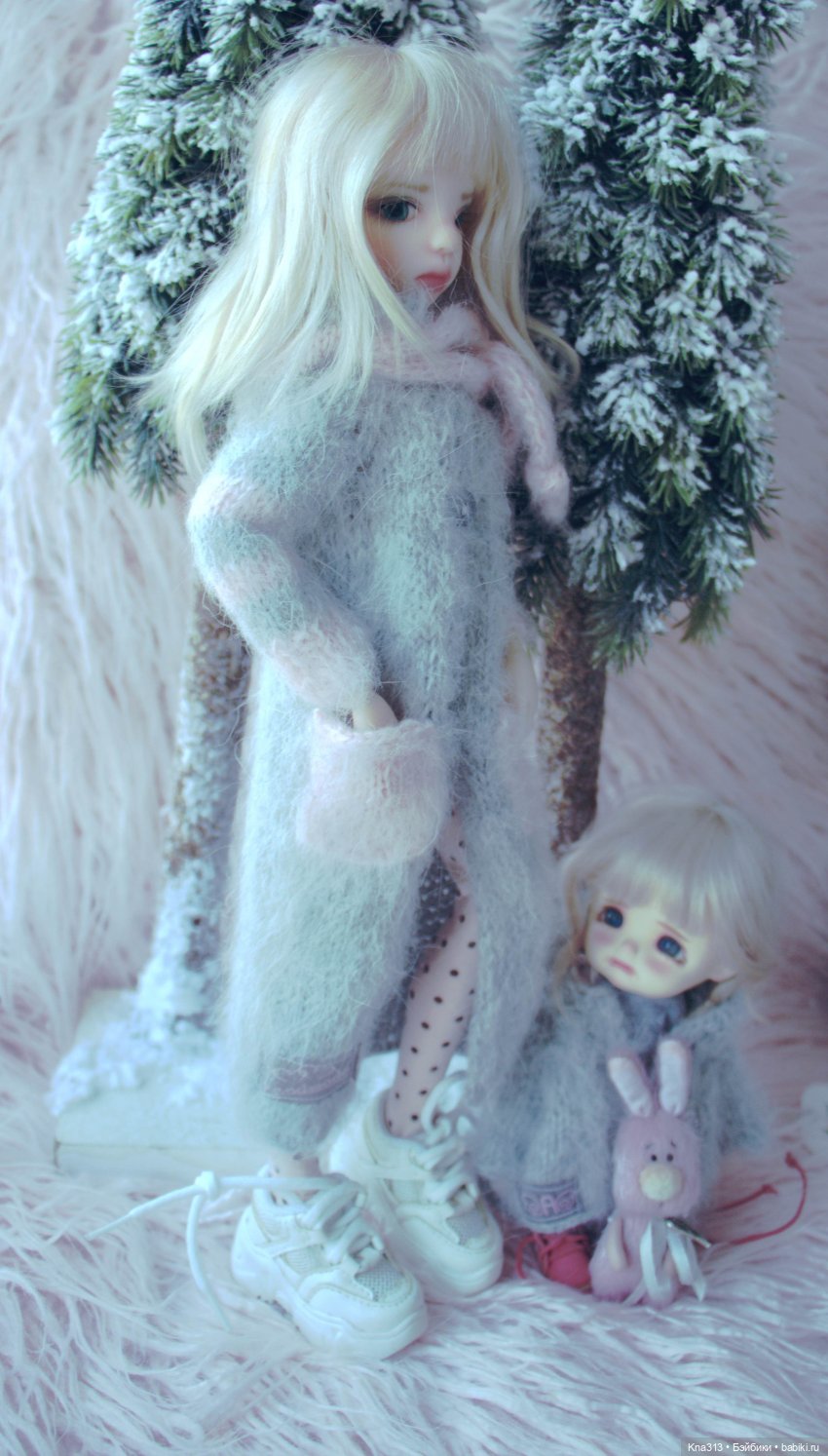 Один день из жизни обитателей моего кукольного домика.❄ ❄ ❄