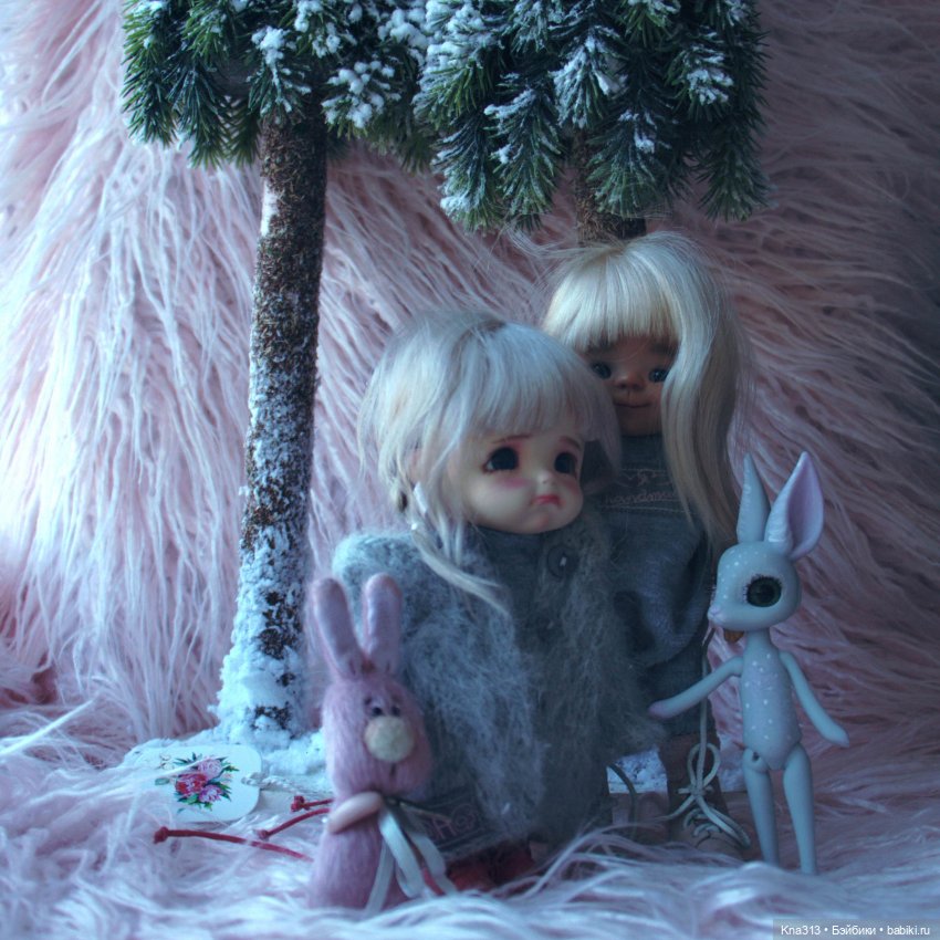 Один день из жизни обитателей моего кукольного домика.❄ ❄ ❄