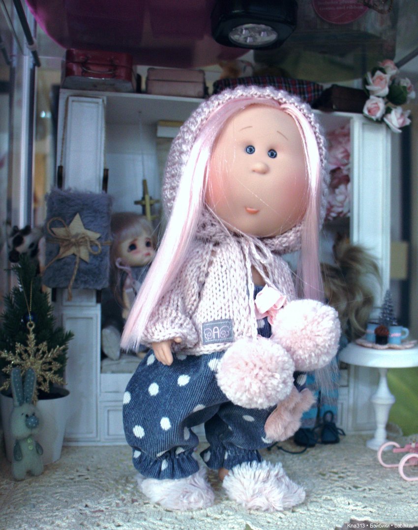 Один день из жизни обитателей моего кукольного домика.❄ ❄ ❄