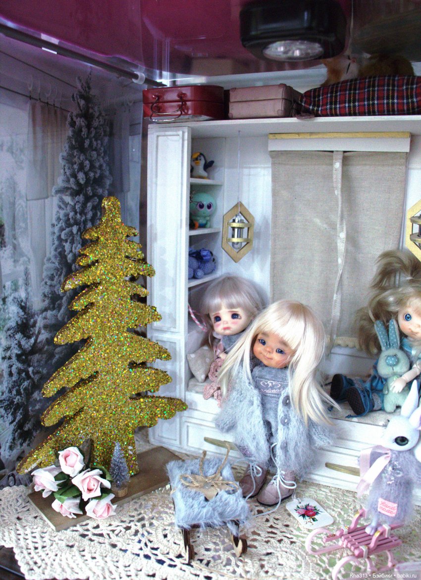 Один день из жизни обитателей моего кукольного домика.❄ ❄ ❄ (фото 7)