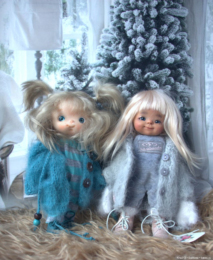 Один день из жизни обитателей моего кукольного домика.❄ ❄ ❄