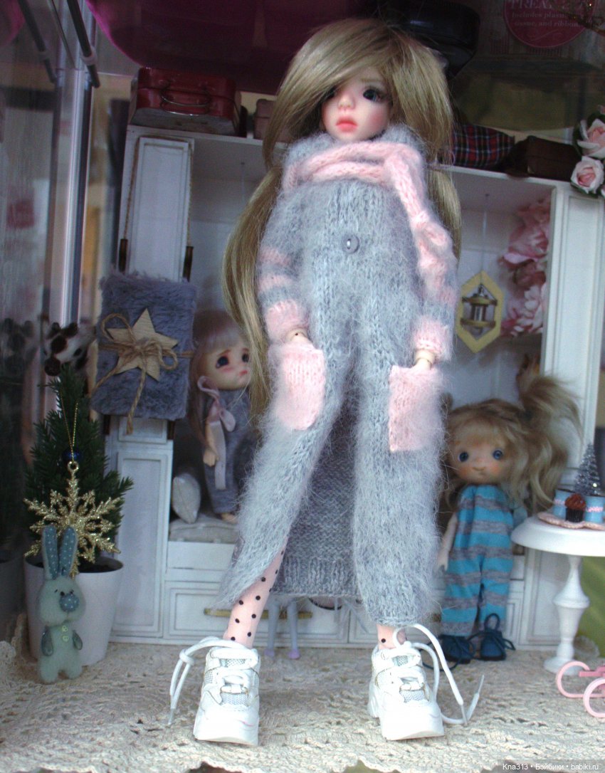 Один день из жизни обитателей моего кукольного домика.❄ ❄ ❄