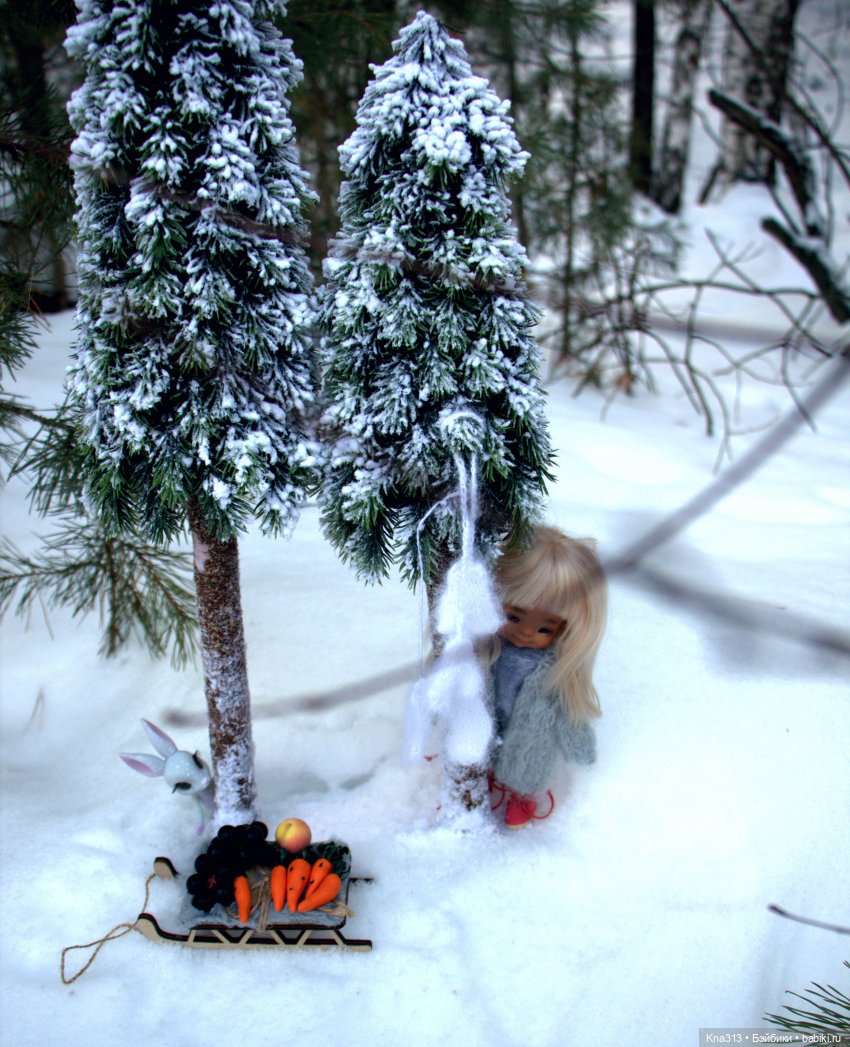 Зима. Солнце. Ёлки. Зайцы. Мы❄ ❄ ❄ (фото 3)