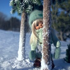 Зима. Солнце. Ёлки. Зайцы. Мы❄ ❄ ❄