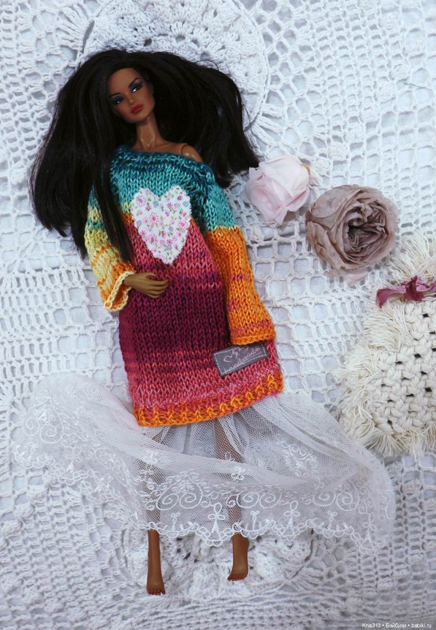 Пушисто-кружевное для взрослых девочек