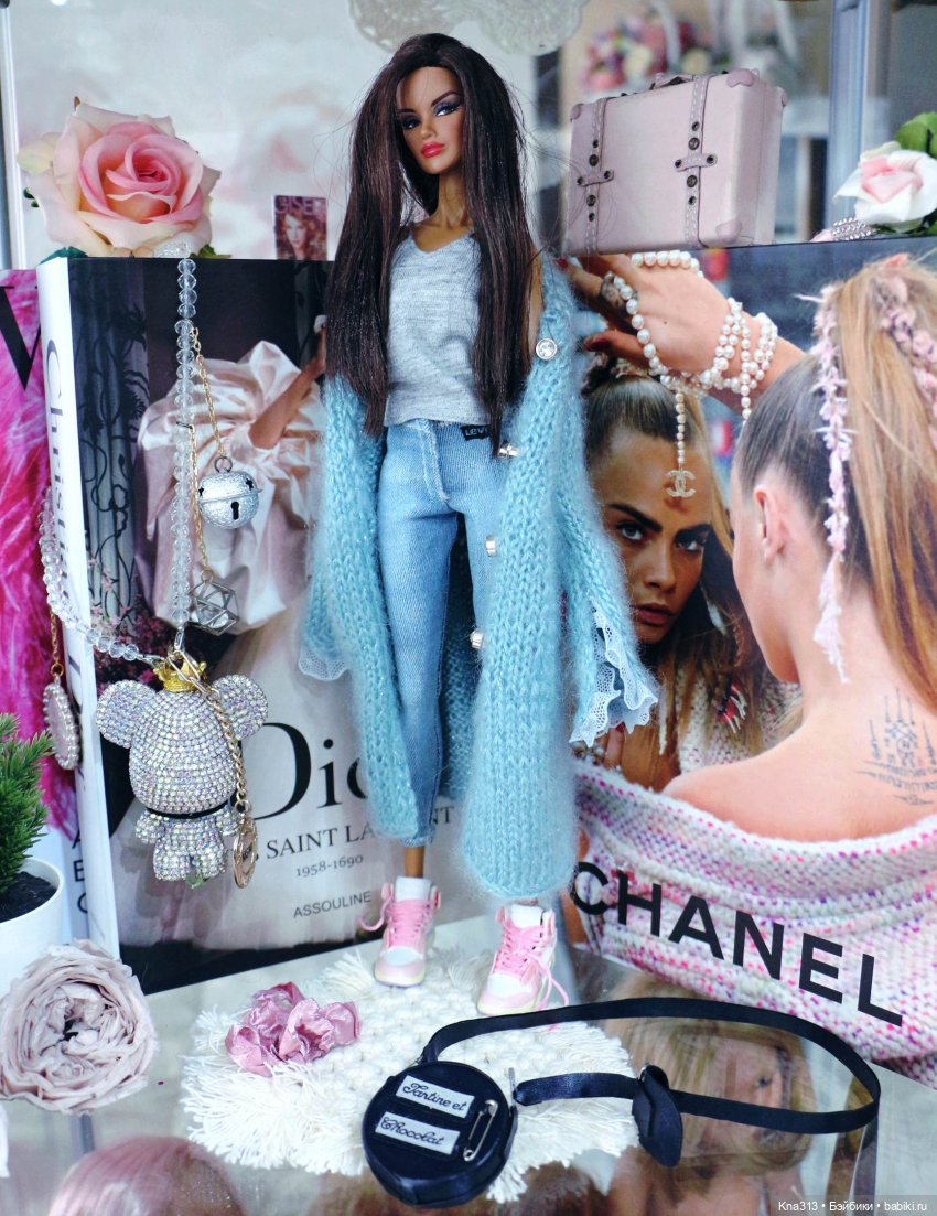 Пушисто-кружевное для взрослых девочек