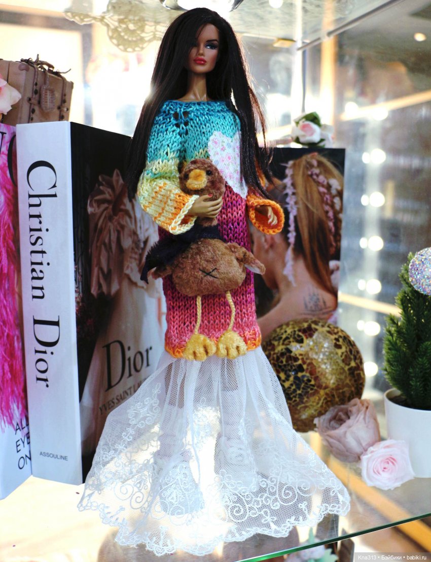 Пушисто-кружевное для взрослых девочек