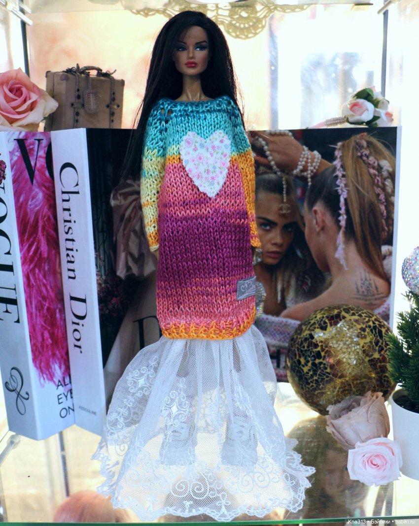 Пушисто-кружевное для взрослых девочек