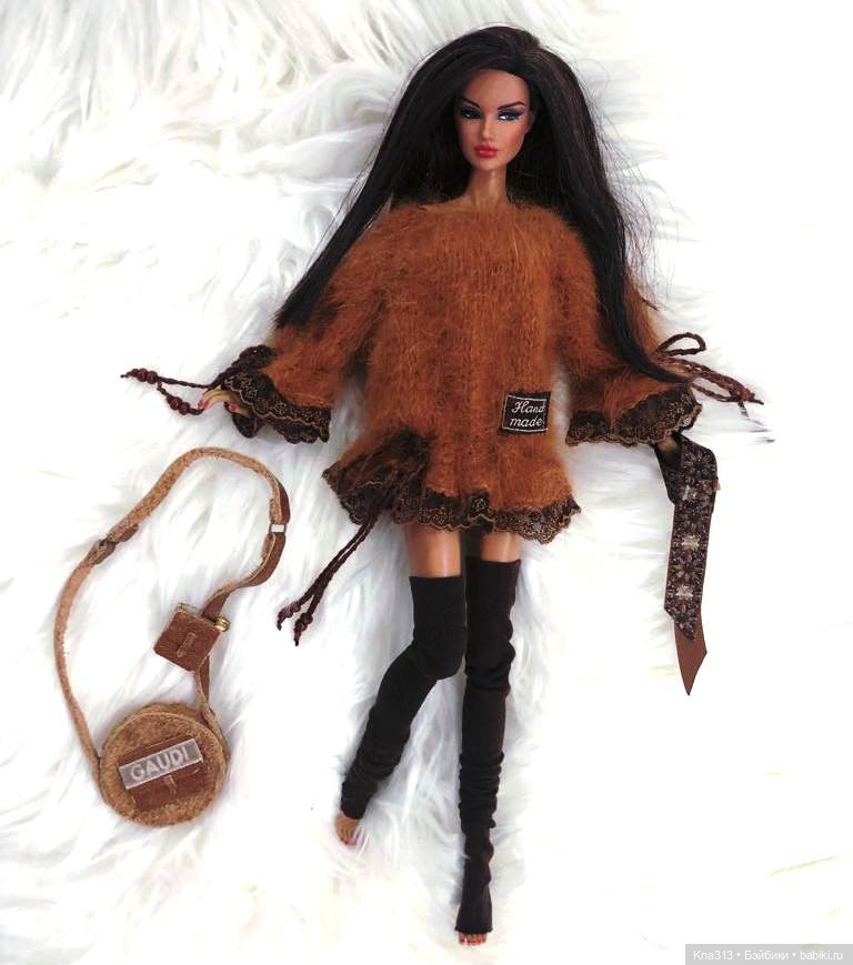 Пушисто-кружевное для взрослых девочек