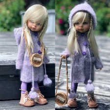 Кардиган с капюшоном для кукол Паола Рейна