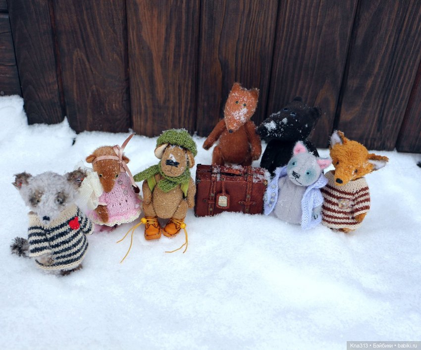 Пропала Собака — Авторские мишки Тедди и друзья: фото