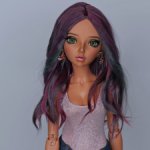 Парик из Альпаки сури для Minifee