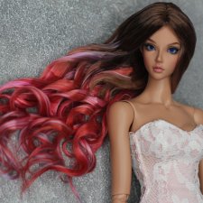 Парик из Альпаки сури для ChicLine FairyLand