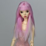 Парик из Альпари сури для Popovy Sisters doll