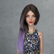Парик из альпаки сури для chimera doll