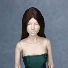 Alpaca wig for eslin doll