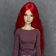 Парик из Ангорской козы для Natalia Loseva Dolls