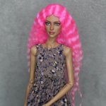 Парик из овечки для tender creation dolls