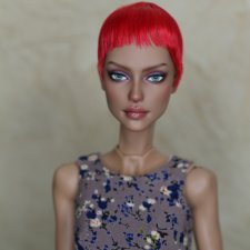 Парик из ангорской козы для tender creation dolls