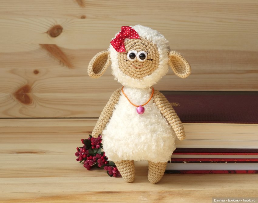 Милашка овечка — Вязаные игрушки и амигуруми: крючком (фото 2)