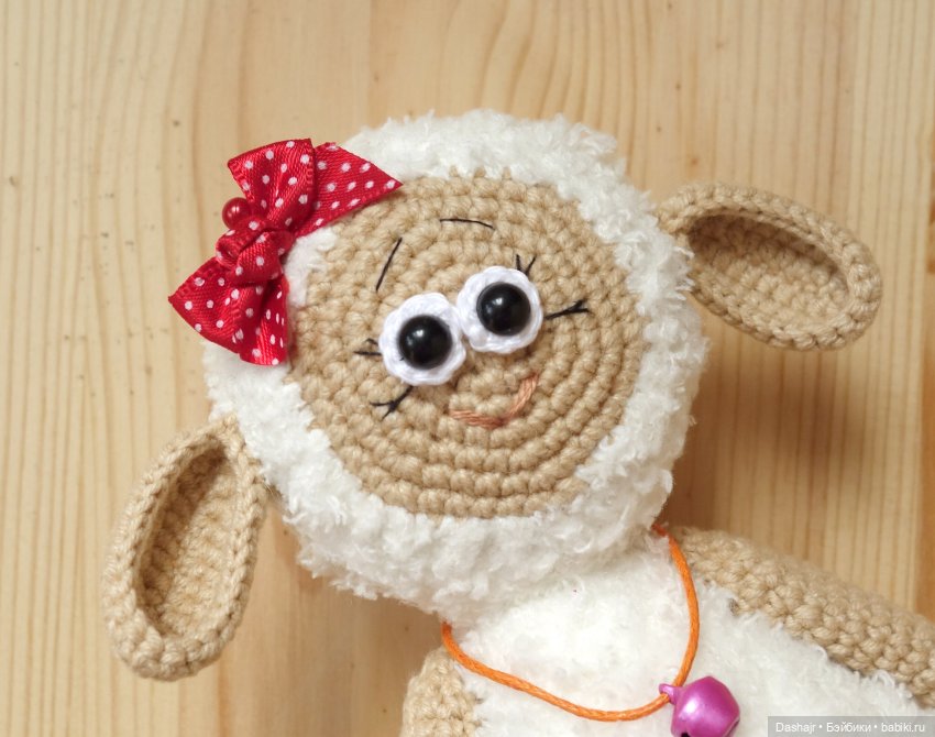 Милашка овечка — Вязаные игрушки и амигуруми: крючком (фото 5)