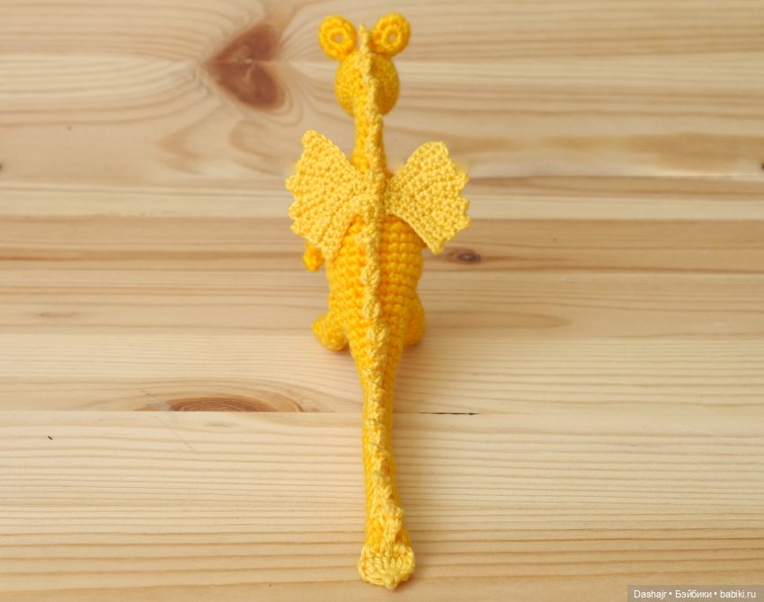 Дракончик — Вязаные игрушки и амигуруми: крючком (фото 5)