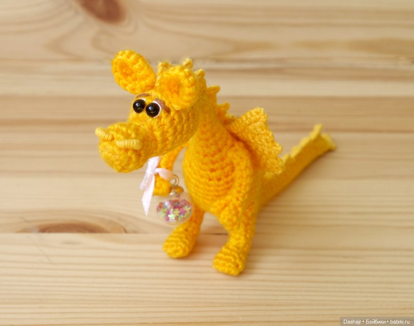 Дракончик — Вязаные игрушки и амигуруми: крючком (фото 3)