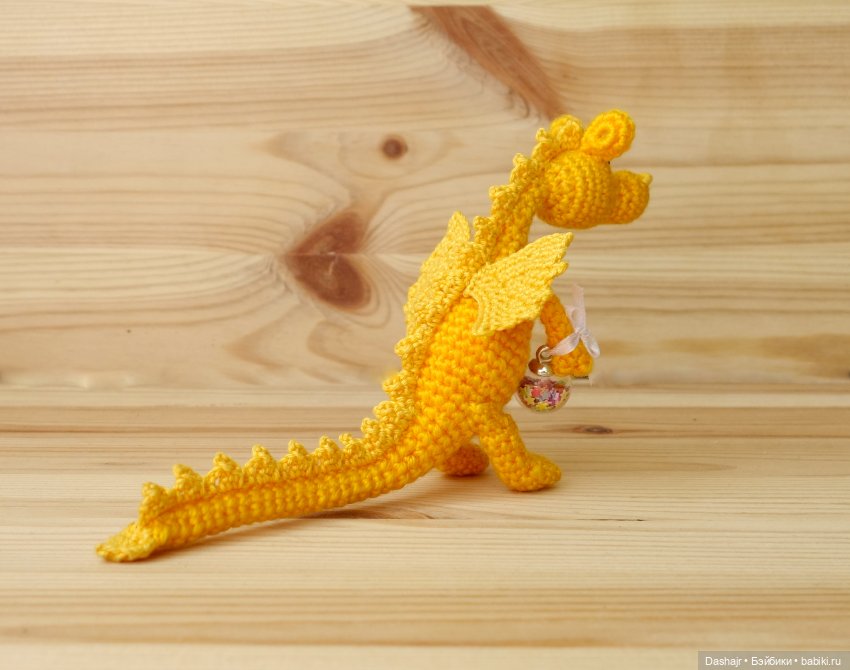 Дракончик — Вязаные игрушки и амигуруми: крючком (фото 4)