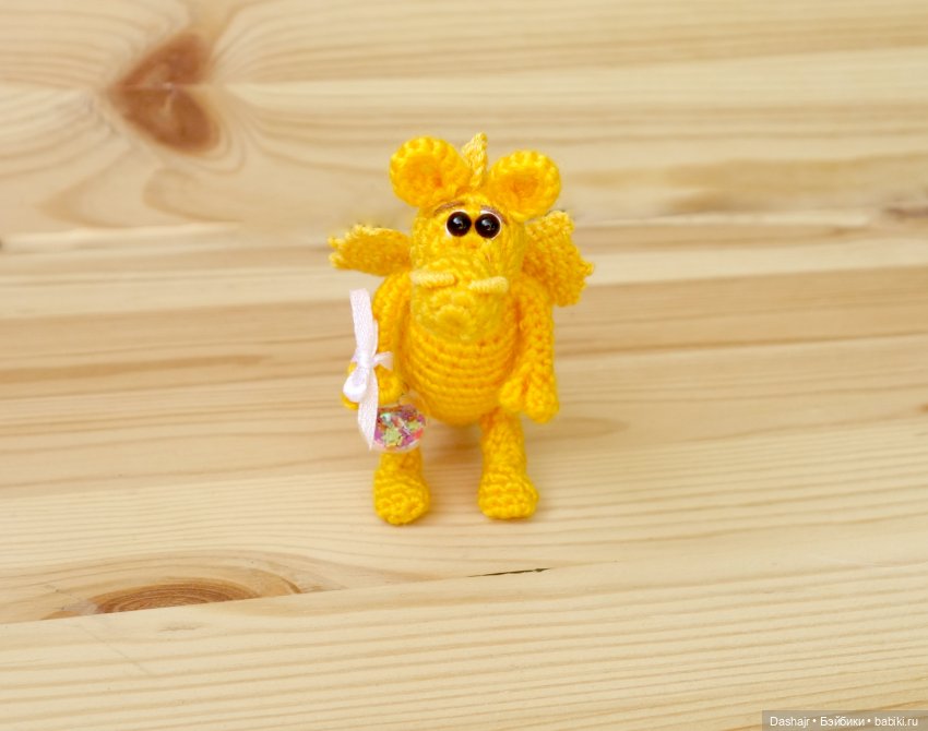 Дракончик — Вязаные игрушки и амигуруми: крючком