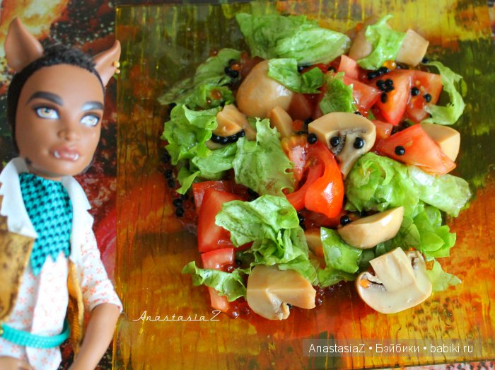 Профессия повар. Кукла Monster high (фото 7)