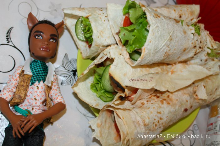 Профессия повар. Кукла Monster high (фото 6)