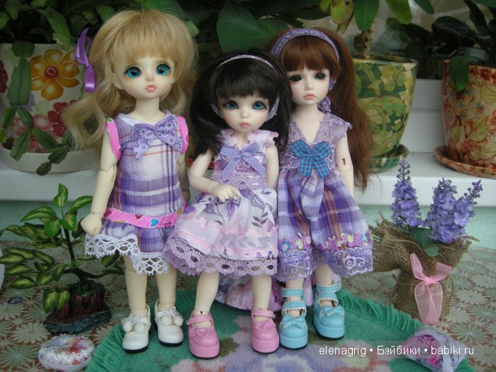 Сиреневое настроение — Одежда и обувь для кукол BJD (БЖД): 1/3