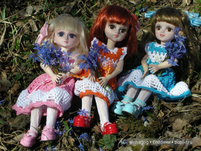 Мои Звёздочки в новых паричках (фото 2)