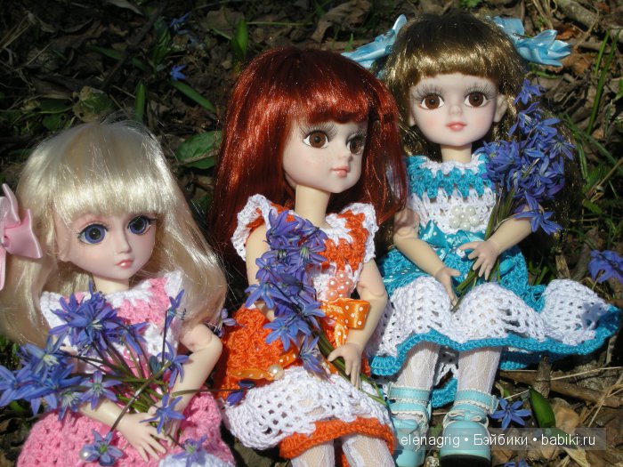 Мои Звёздочки в новых паричках (фото 5)