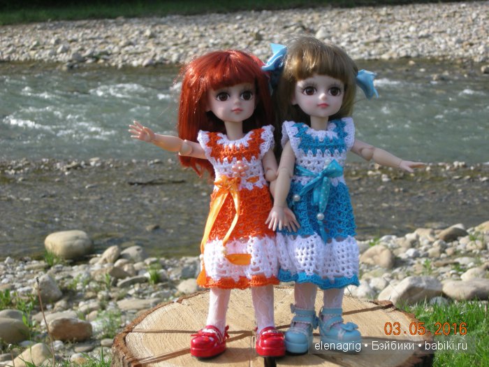 Мои Звёздочки в новых паричках