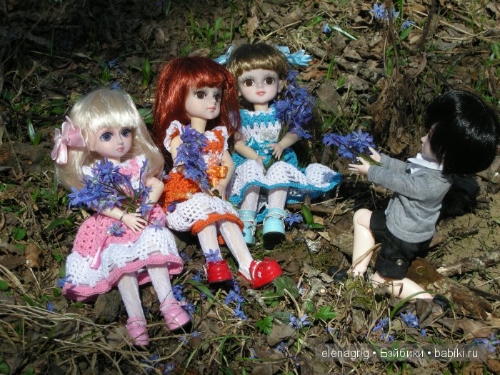 Мои Звёздочки в новых паричках (фото 3)