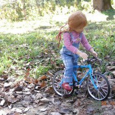 Бабье лето в октябре. Прогулка куколок Хайди Плюсцок